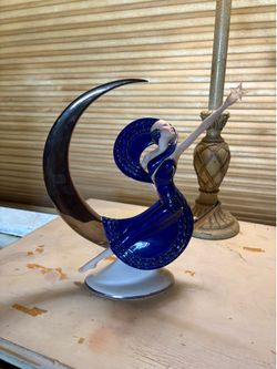 Moonlight in Platinum Porcelain figurine