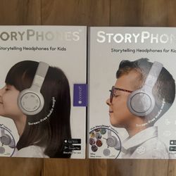 Brand New Storyphones Story Telling Bluetooth Wireless Kids Headphones Intro Bundles