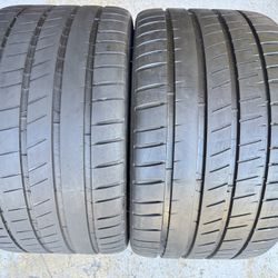 Two Premium Tires 305/30/20 Michelin Pilot Sport 4S NO Like New With 95-100% Left mint • Z06 