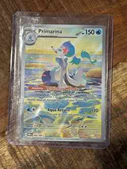 Primarina illustration rare (Pokemon pitch black)