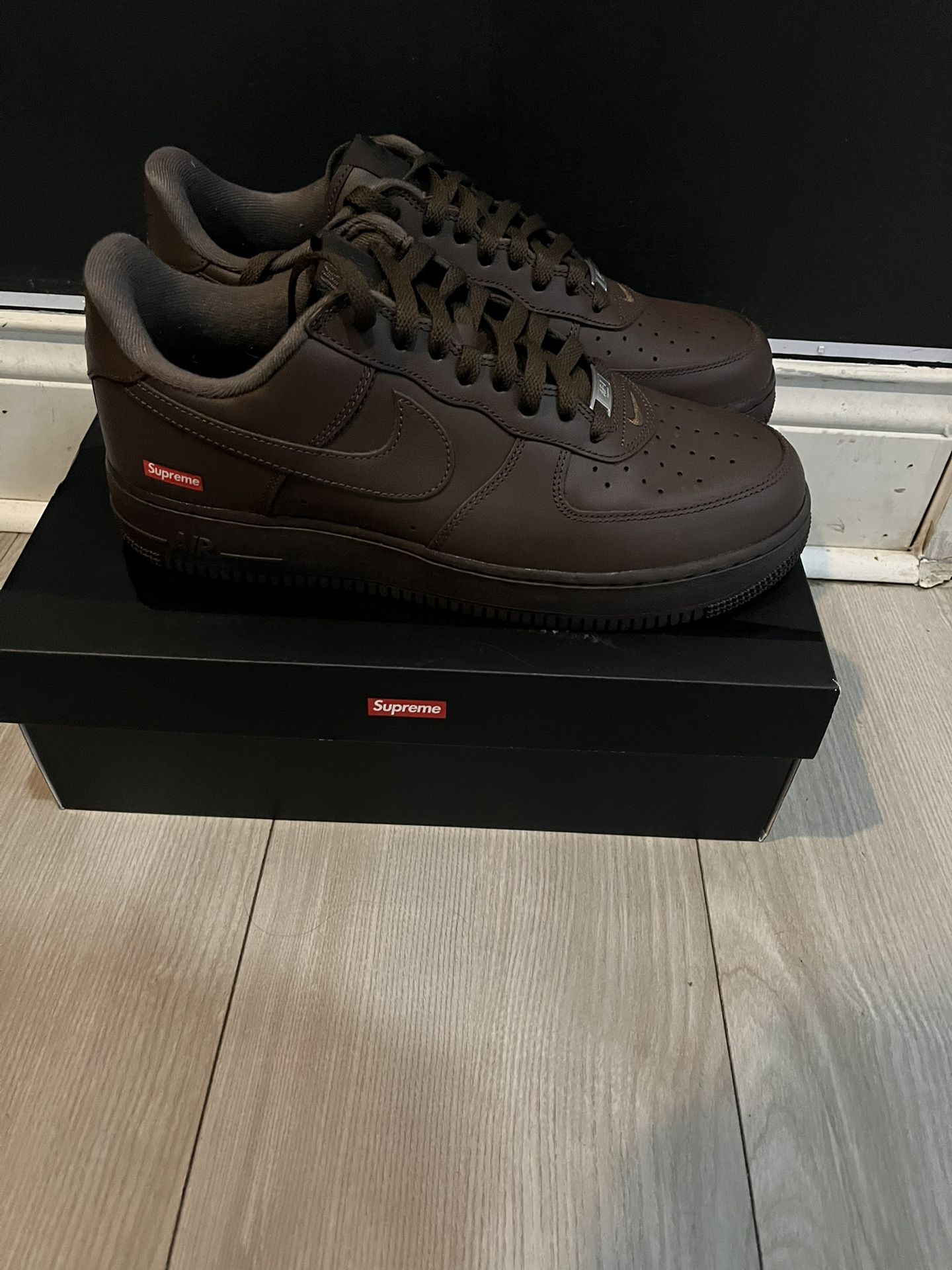 Brown Supreme Af1