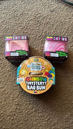 NeeDoh and rainbow dumpling