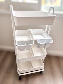 4-tier Rolling Cart