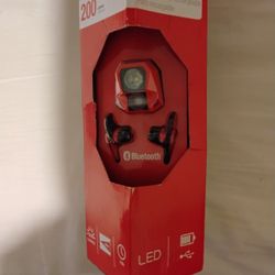 Utilitech Rechargeable Headlamp & Bluetooth Headphones #0803908