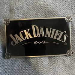 Jack Daniel's belt buckle with a vintage vibe #western #Harley-Davidson