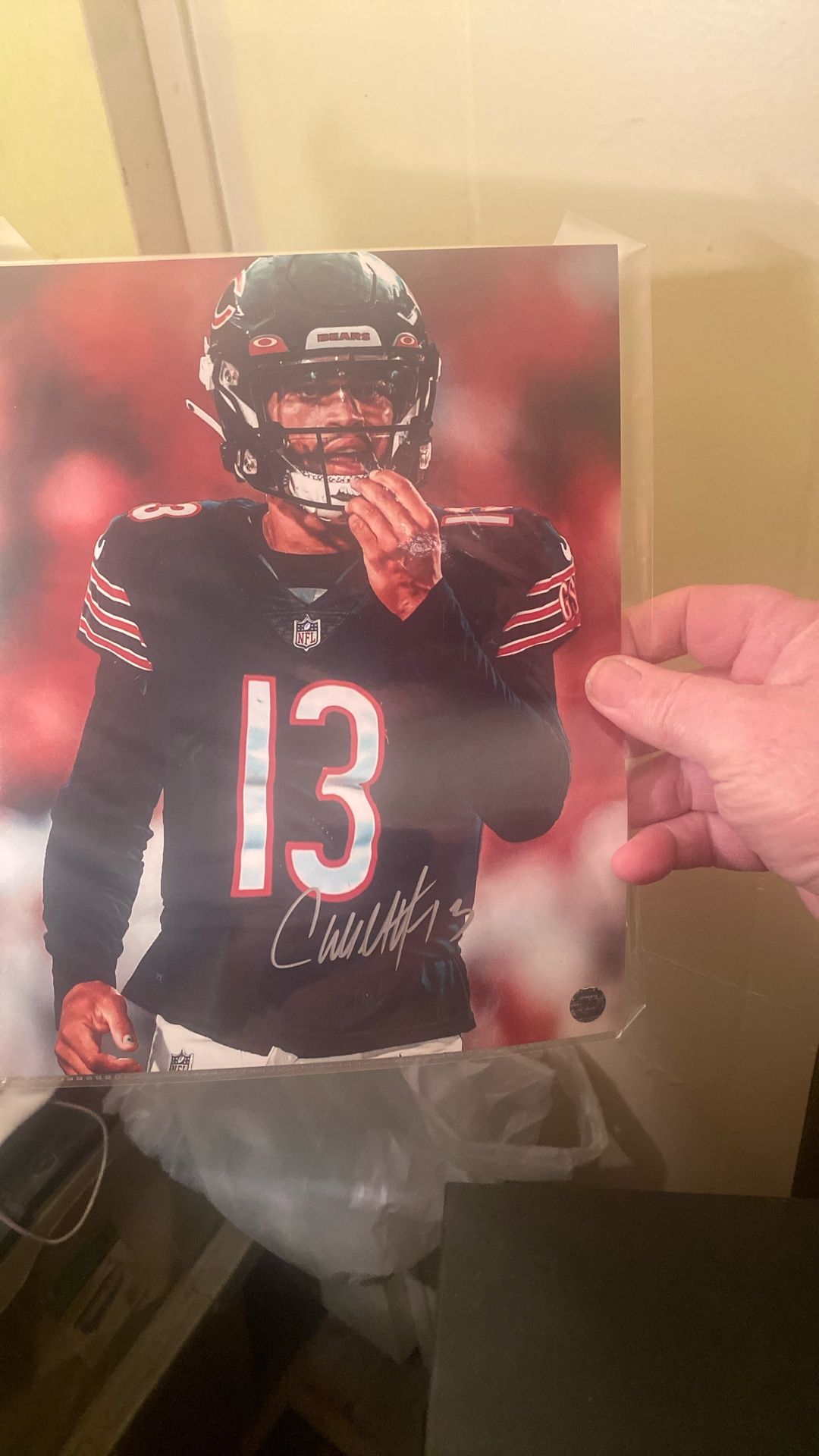 8/10 Caleb Williams Autographed Photo