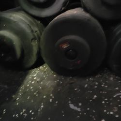 Dumbbell set: 105-125lbs