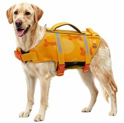 Small Dog Life Jacket, High Visibility Dog Life Vests with 2 Rescue Handles