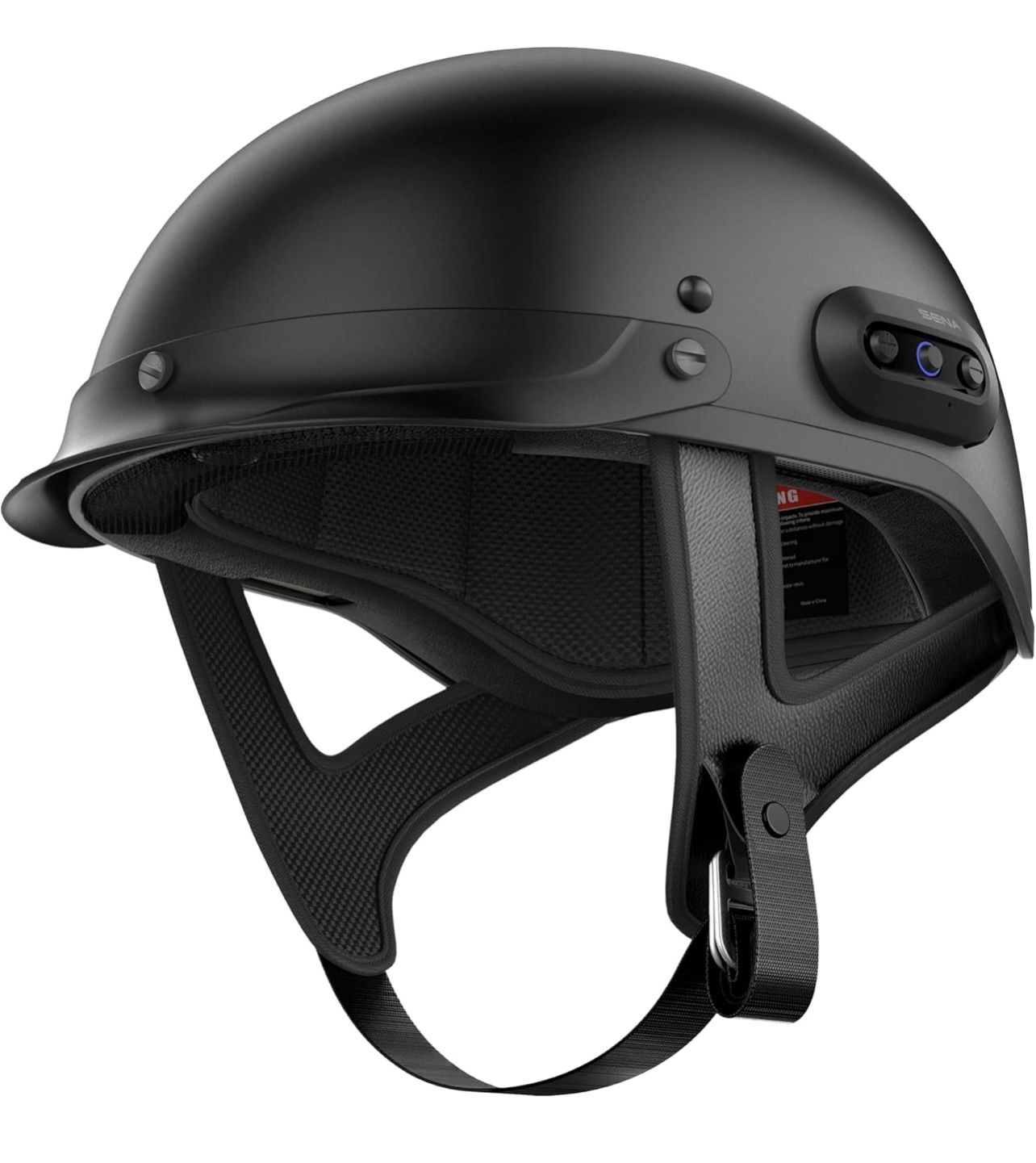 Sena Cavalry Mesh Intercom Motorcycle Half Helmet, Integrated Communication System