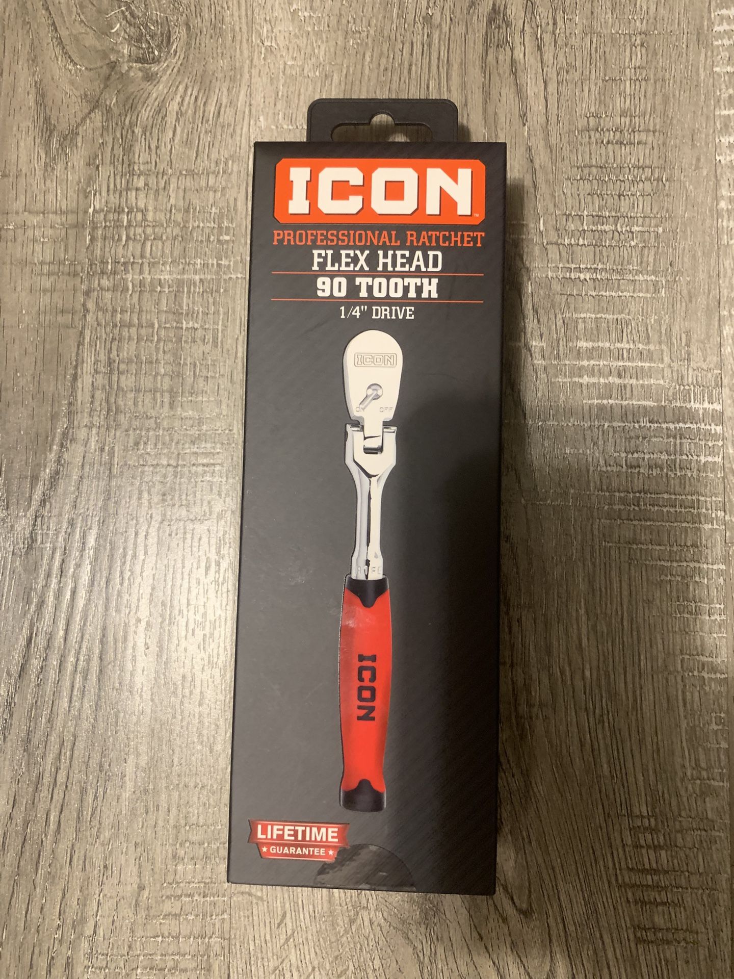 Icon 1/4 Flex Head Ratchet