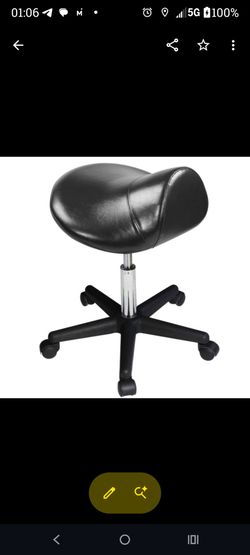Saddle swivel  stool/chair