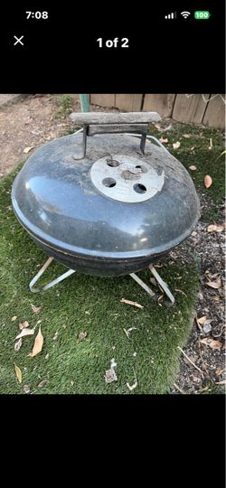 small potable BBQ grill (for coals)
