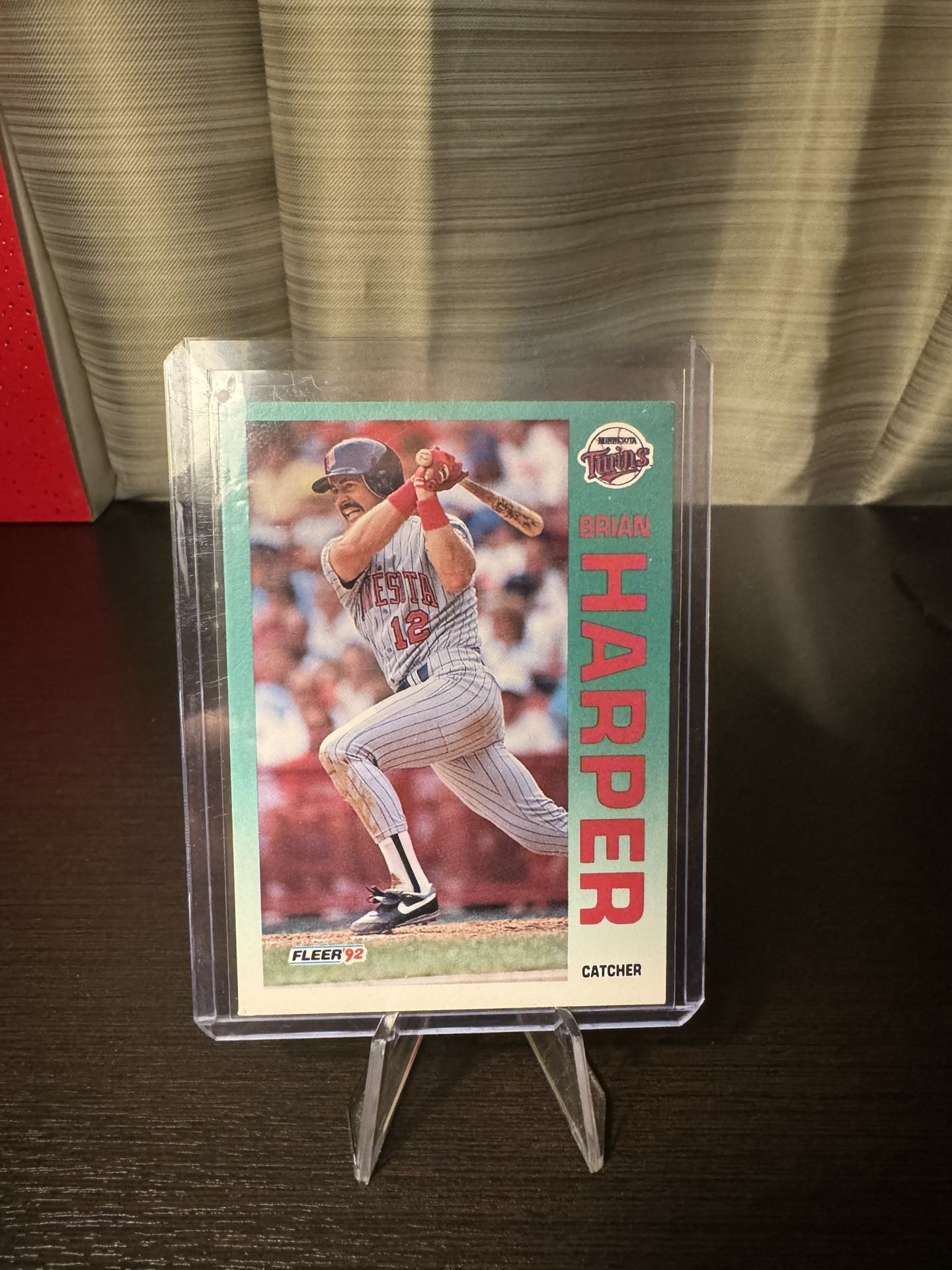 Brian Harper Fleer 1992