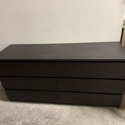 IKEA Malm 6 Drawer Dresser