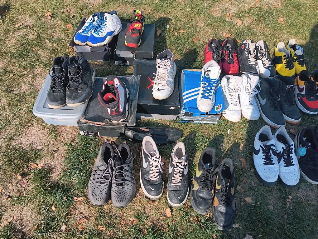 Adidas Nikes Jordans Air Maxes