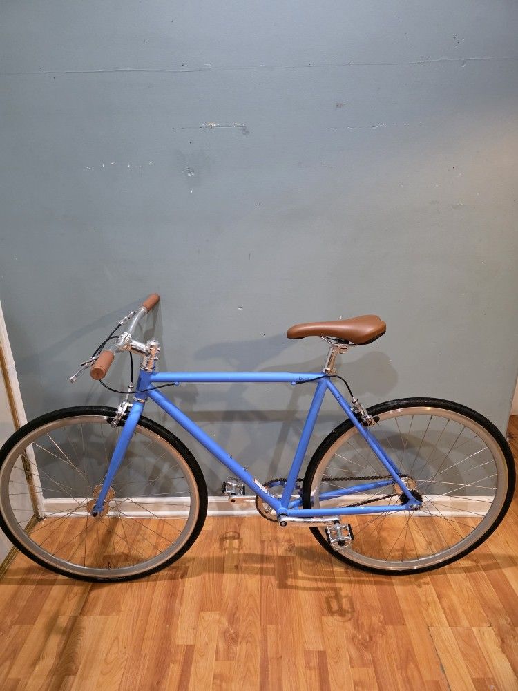 Fyxation Glacier Blue Pixel Fixie Bike
