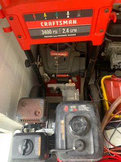 Craftsman 3400,3100,2800 PSI Gas Pressure Washer