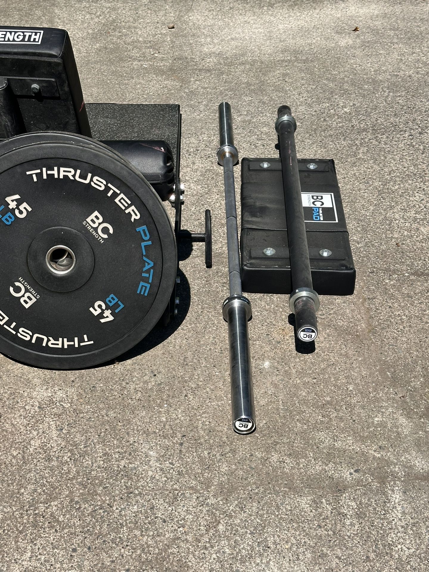 Hip Thruster Weight Lifting Set