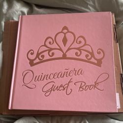 Quinceañera Guess Book 