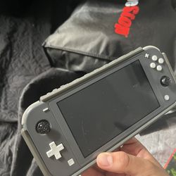 Nintendo Switch Light Lite Grey With Games
