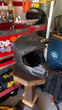 New dirtbike helmets