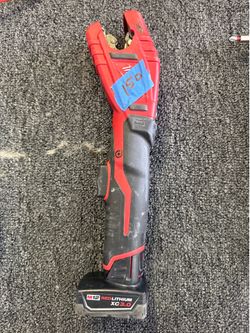Milwaukee 12volt copper pipe cutter