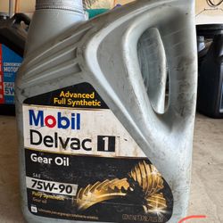 Mobil 1 Full Synthetic 75w-90 Gear Oil 