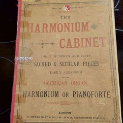 Rare 1800s Music Book