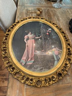 Antique wood Victorian frame