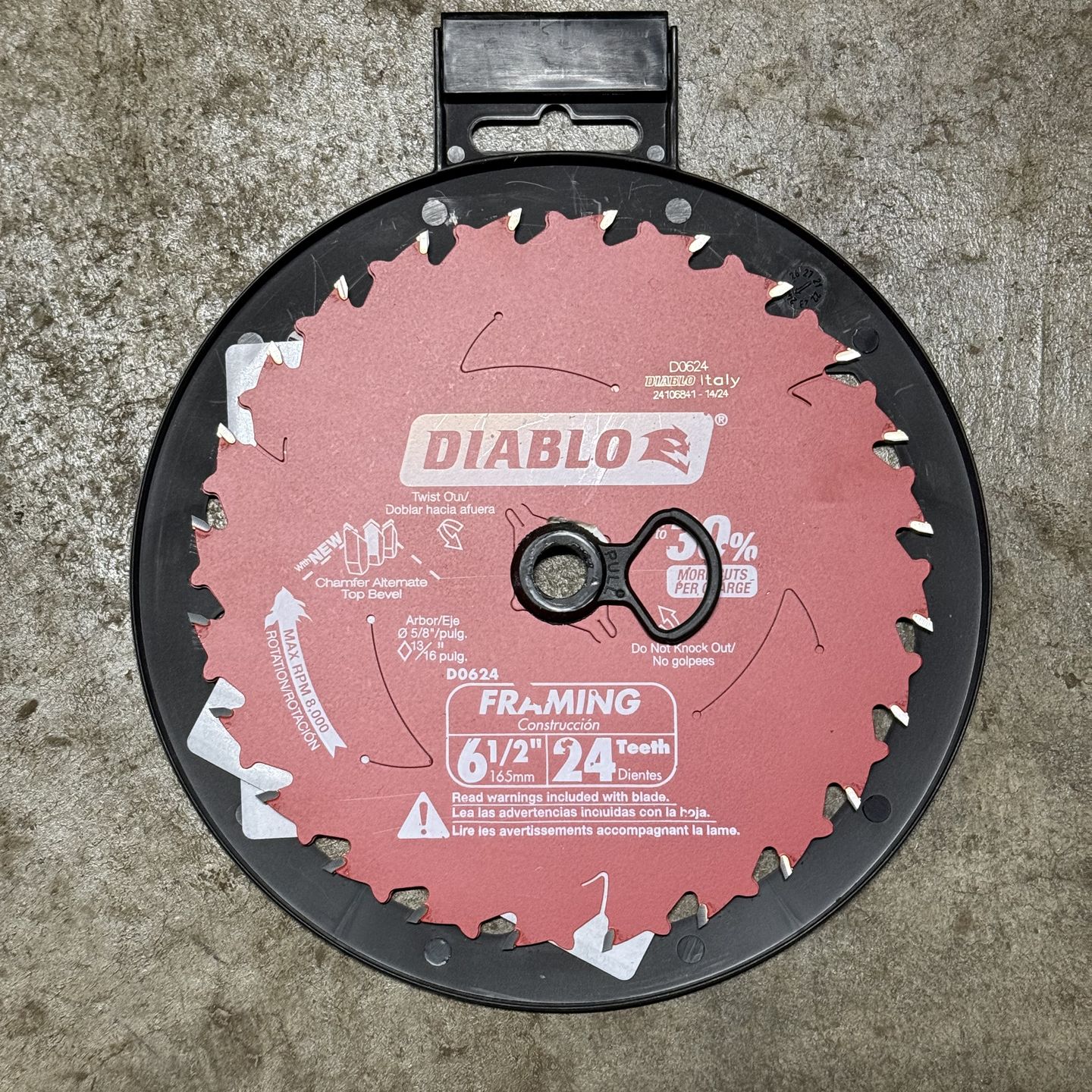 Diablo 6 1/2 24teeth Circular Saw Blade