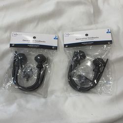 Decorative Hold Backs 2 Pair