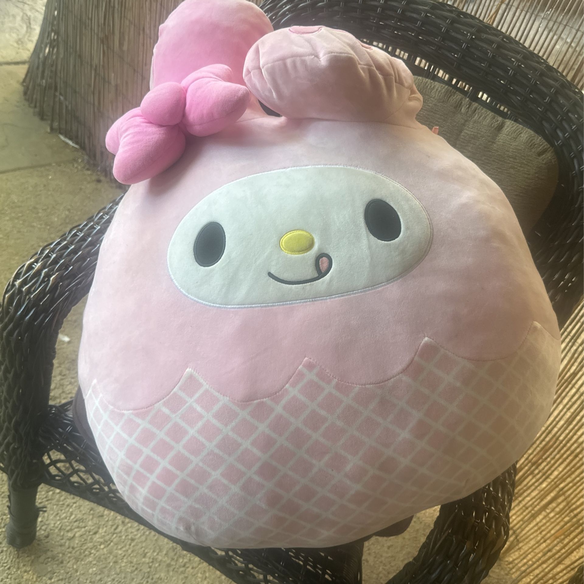 Big Pink Girls Pillow