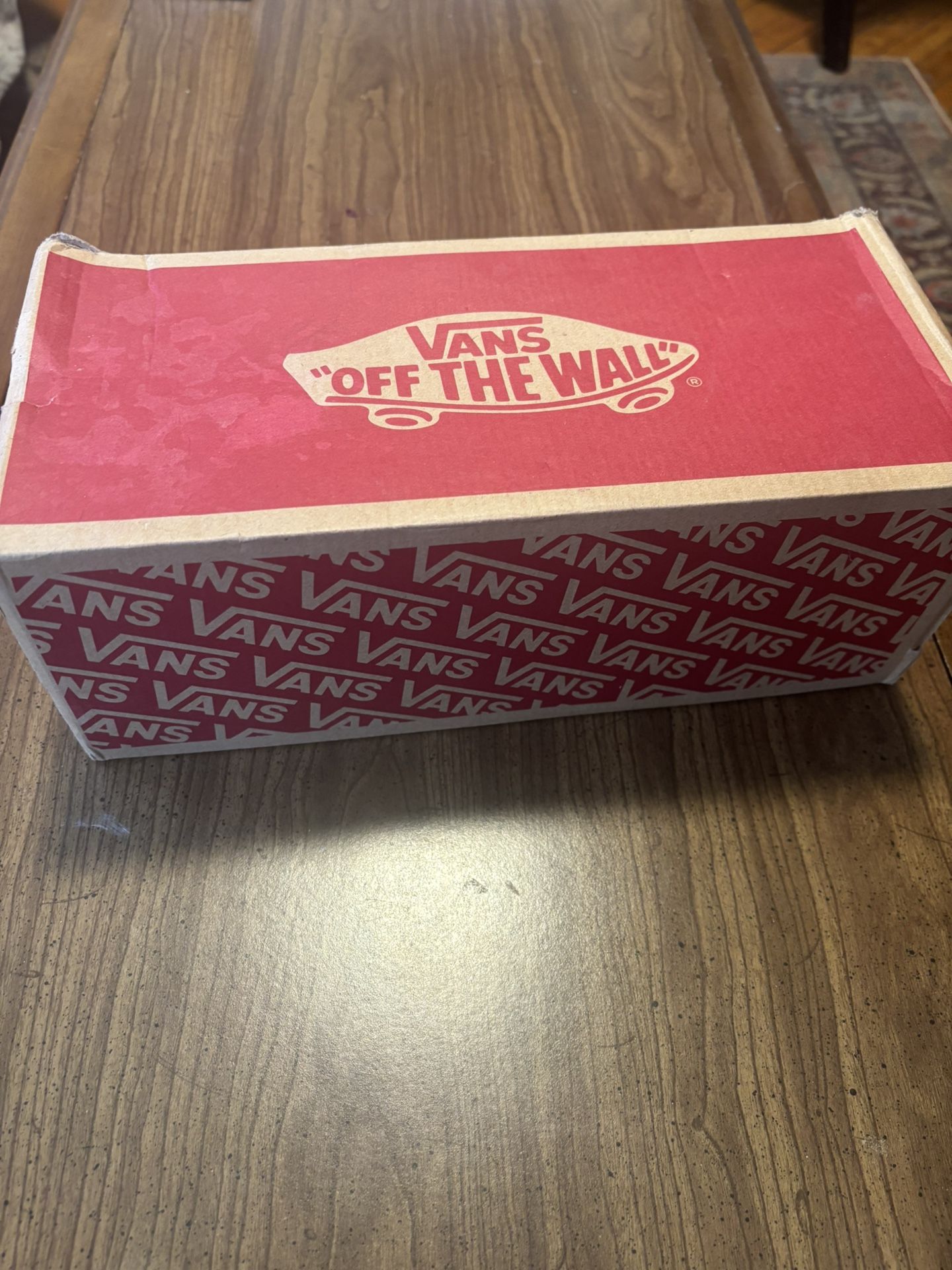 Van's Yellow Blue Red Checkerboard Lace Up Sneakers