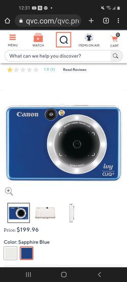 Canon Ivy Cliq +
