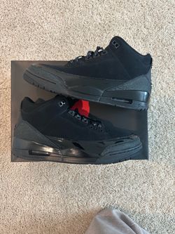 Jordan 3 “Black Cat”, Size 10.5