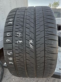 Installed 305/30/20 99% MICHELIN ZP tire