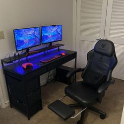 Computer System With Chair 