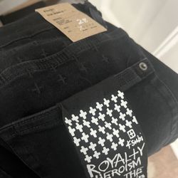 Size 28 Black Ksubi Jeans 