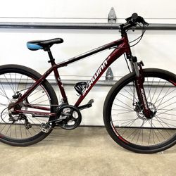 schwinn dsb fitness hybrid bicycle GTX 4 Bike, 700c Mens and Womens Bike, 24-Speed Hybrid Bicycle, Aluminum Dual-Sport Frame, Suspension Fork, Mechanical Disc Brakes, Adult Bicycle. Sporting Goods Riding through your favorite park Schwinn Network 3.0 700c 700c