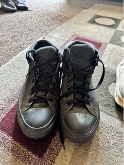 All black converse