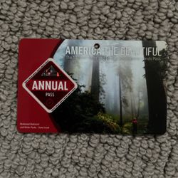 2021-2022 National Park Pass - Valid Until Aug 2022