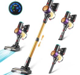 Moolan V3 PRO Cordless LED Home Vacuum Yellow