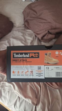 Timberland PRO Direct Attach Steel Toe Boots Size 13