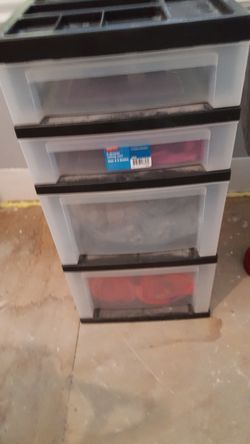 Storage bins with drawers..2 of them