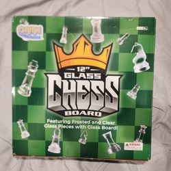Glass Chess Set