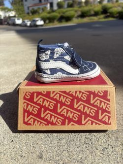 Infant Vans - Butterfly Denim Size 2 (Brand New)