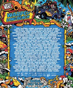 Warped tour wristband