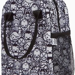 Yoobi x Marvel Avengers Insulated Lunch Bag – Kids Lunch Bag w/Side Mesh Pocket