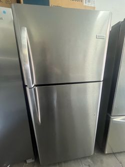 31in stainless steel refrigerator