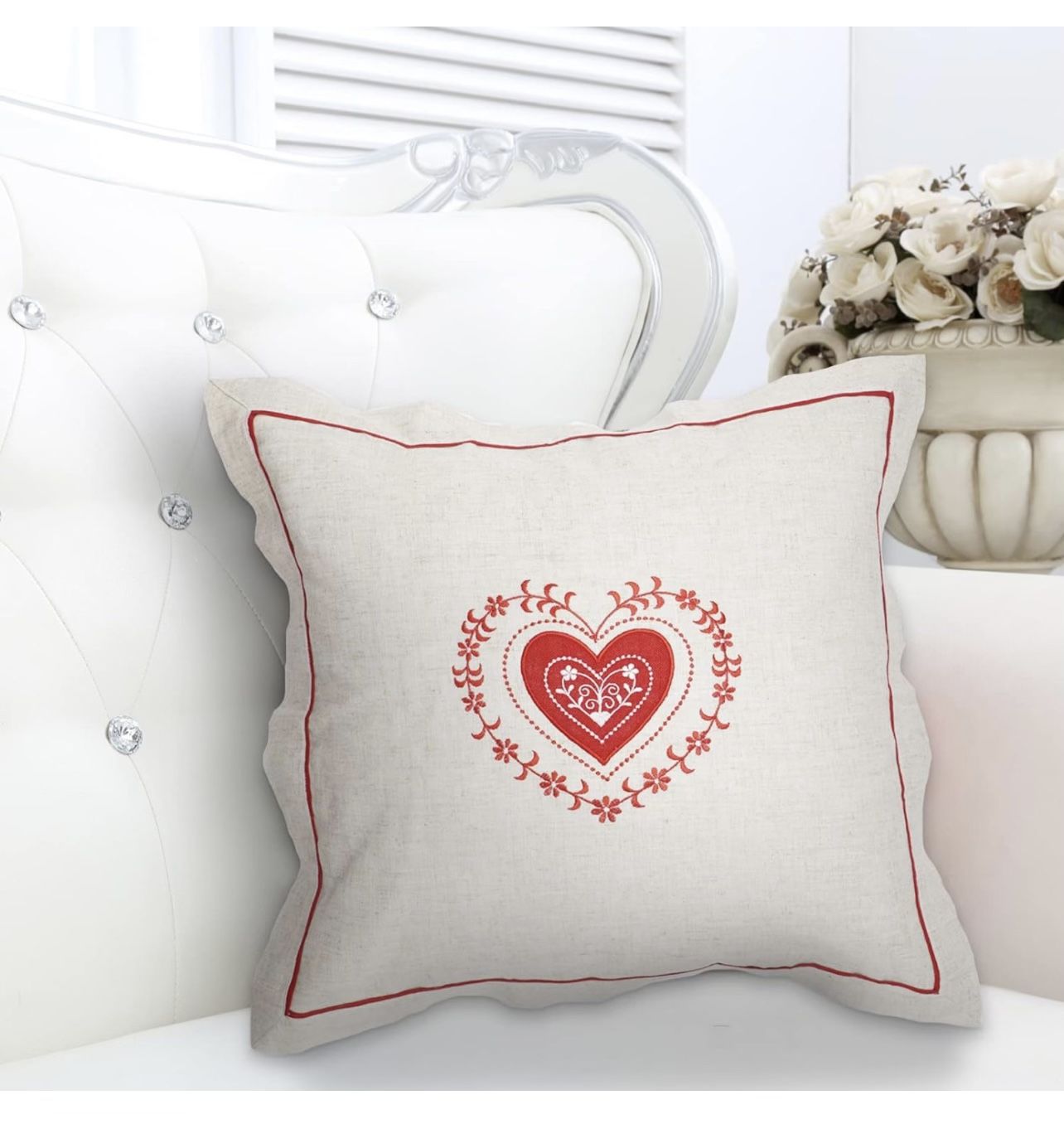 BRAND NEW Dolcal Throw Pillow Cover Soft,Decorative Throw Pillows for Couch,Square Pillow Cover Farmhouse